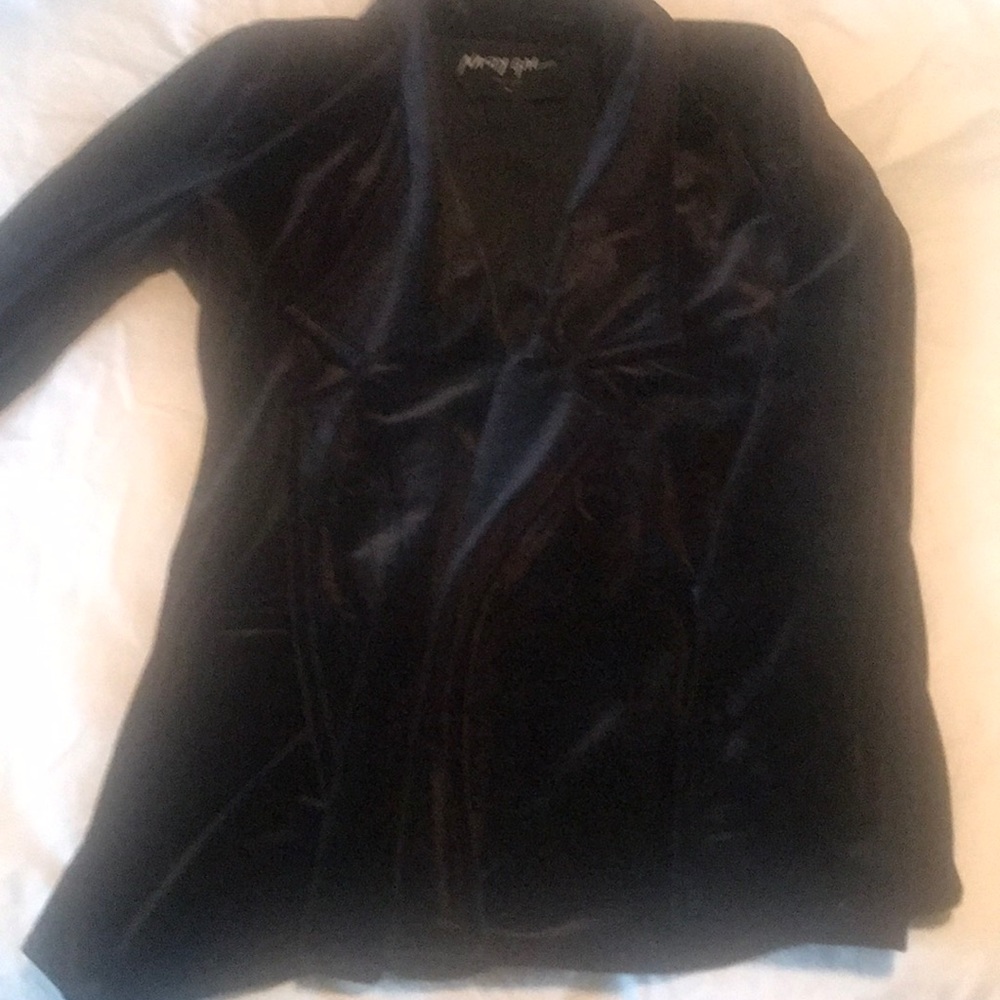 Black Velveteen blazer